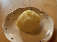 和菓子塾当日に完成した芋羊羹