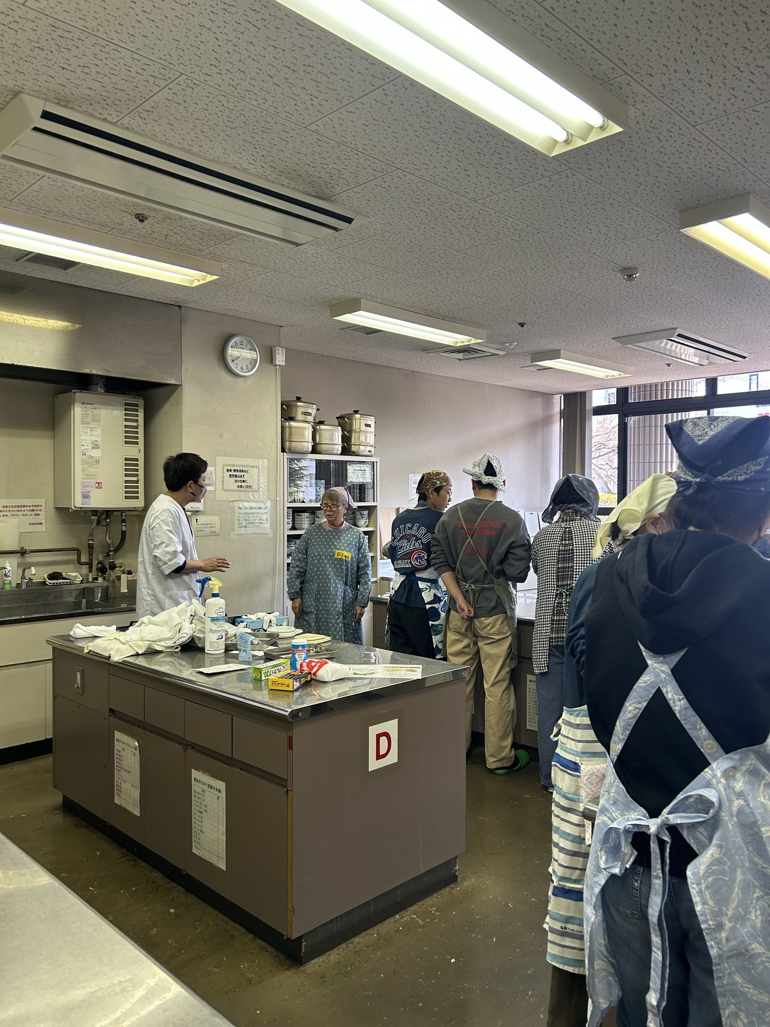 和菓子職人喜久春さんが参加した和菓子塾